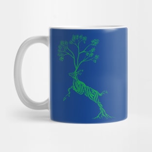 Cervus Arboris Unus Viridis Mug